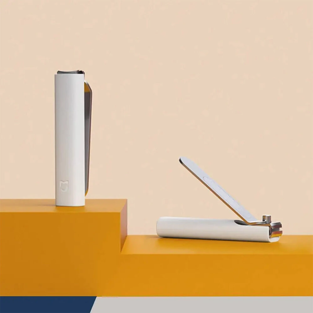 XIAOMI Mijia Portable Anti-Splash Nail Clipper 420 Stainless Steel Sharp Portable Pedicure Trimmer Nails File with Storage Tray — view 3