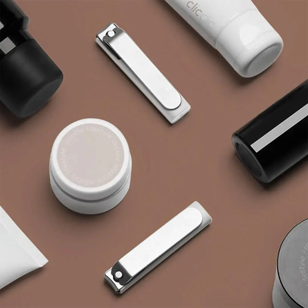 XIAOMI Mijia Portable Anti-Splash Nail Clipper 420 Stainless Steel Sharp Portable Pedicure Trimmer Nails File with Storage Tray — view 5