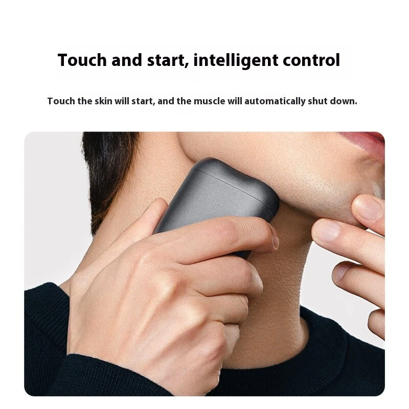 Xiaomi Mijia S200 Electric Men's Shaver Smart Sensor Start Mini Shaver Beard Knife IPX7 Waterproof Type C Rechargeable — view 5