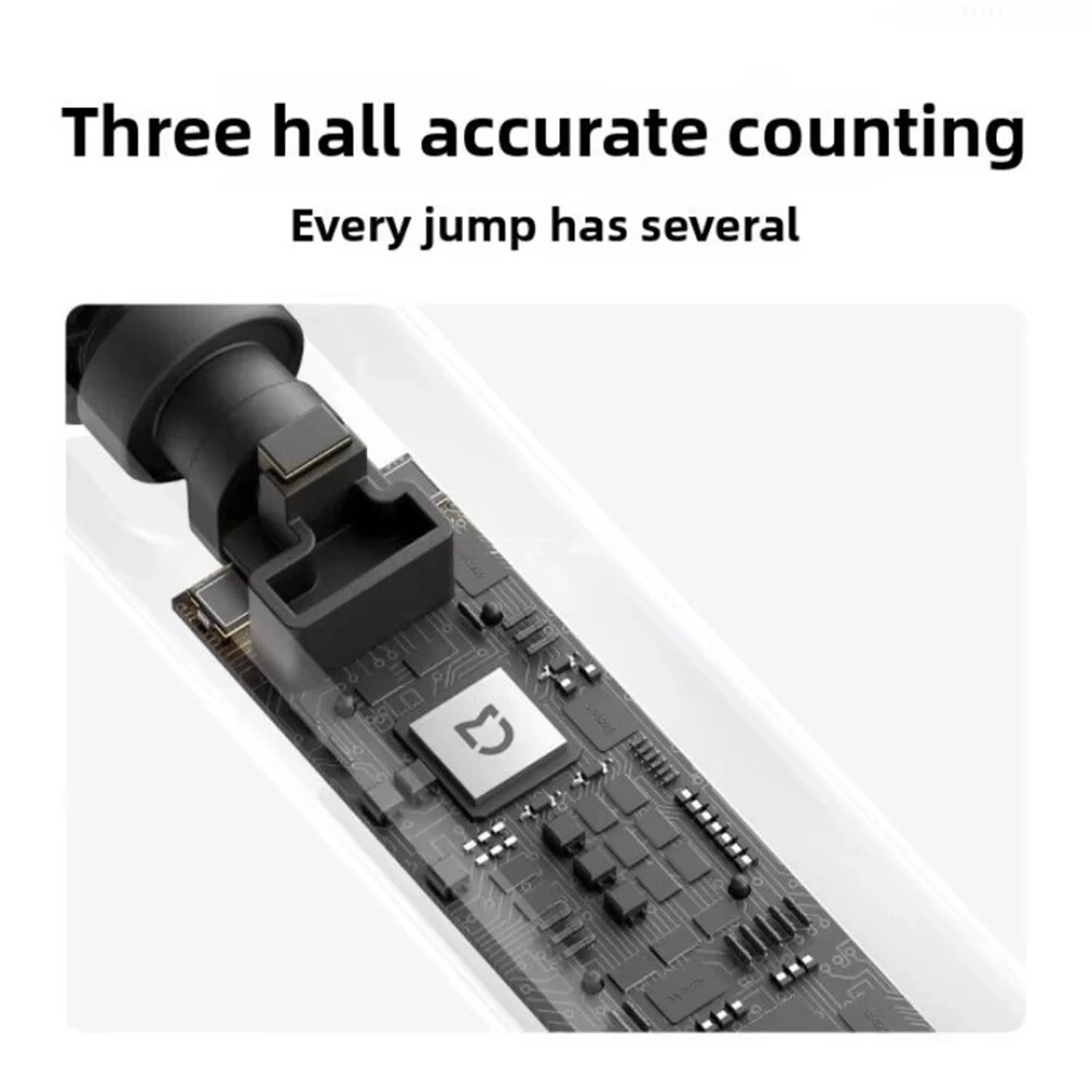 XIAOMI Mijia Smart Skipping Rope 2 LED Data Logging Adjustable Length Non-slip Silicone Strip Large Ball Swinging Skipping Rope for Indoor Outdoor Training Fitness Sports — view 4