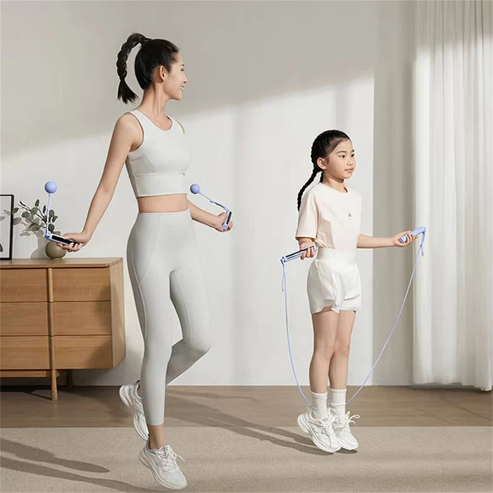 XIAOMI Mijia Smart Skipping Rope 2 LED Data Logging Adjustable Length Non-slip Silicone Strip Large Ball Swinging Skipping Rope for Indoor Outdoor Training Fitness Sports — view 8