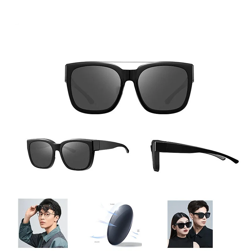 Xiaomi Mijia Sports Sunglasses UV400 Anti-polarization Eye Protection 100% Anti-UV HD Nylon Lens Easy to Adjust Fashion Glasses for Cycling Hiking Camping Fishing — Xiaomi