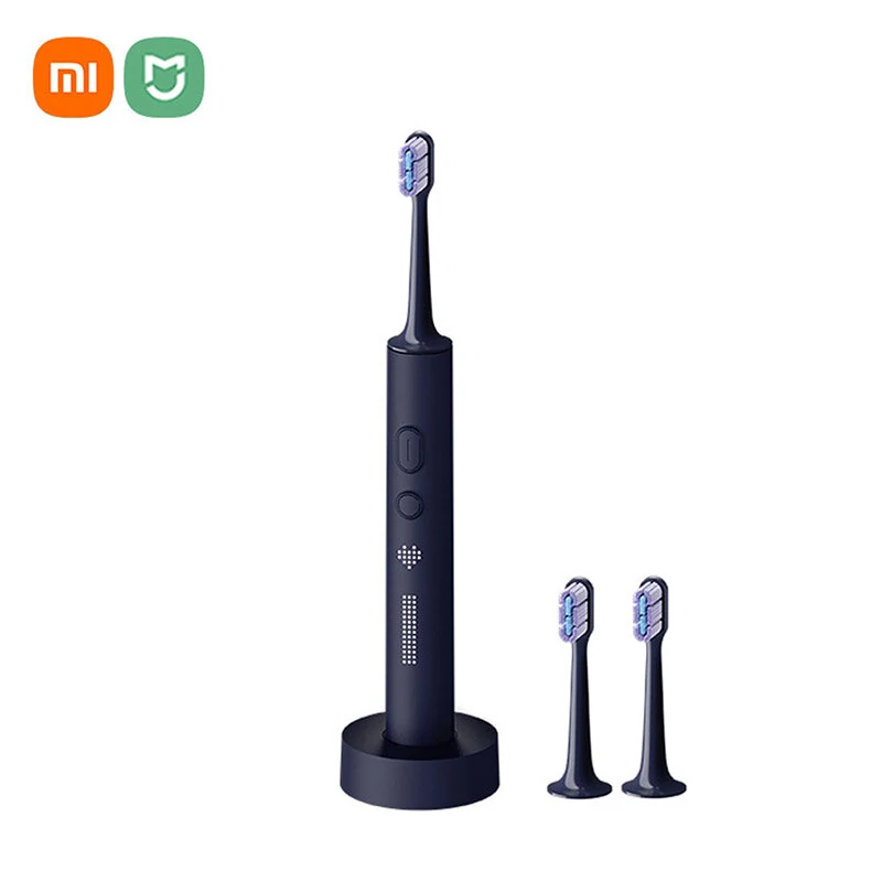 XIAOMI MIJIA T700 Sonic Electric Toothbrush Teeth IPX7 LED Display Whitening Intelligent Ultrasonic Vibration Oral Cleaner Brush — Xiaomi