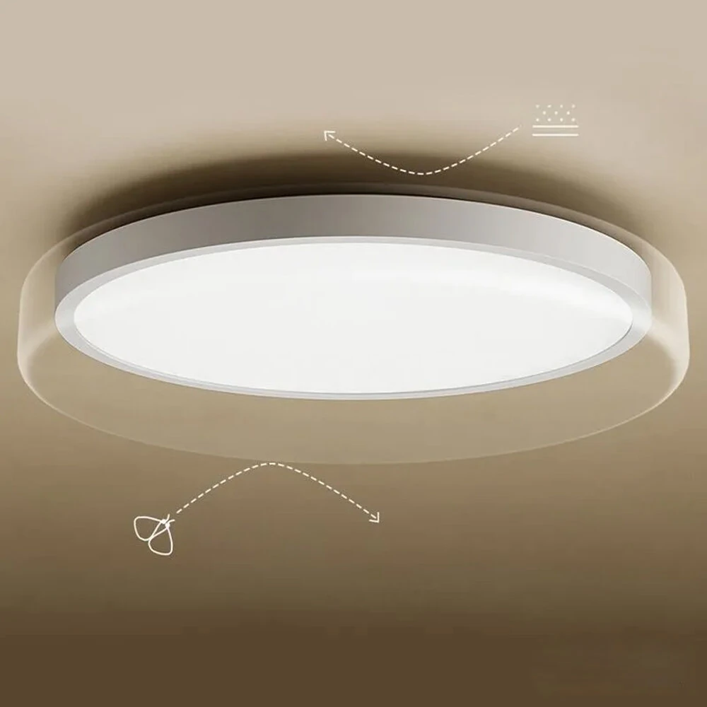 XIAOMI Smart Ceiling Light D30 Anti-Glare Design 1700lm 30W Celling Lamp Ra97 Dust Resistant IP50 APP Control — view 5