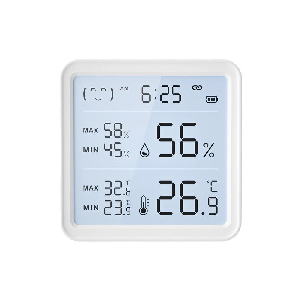 Xiaomi Smart Wireless Temperature Humidity Sensor with Advanced Bluetooth/WiFi Technology Adjustable Modes Low Power Consumption Ideal for Remote Home Monitoring and Smart Home Automation — view 9