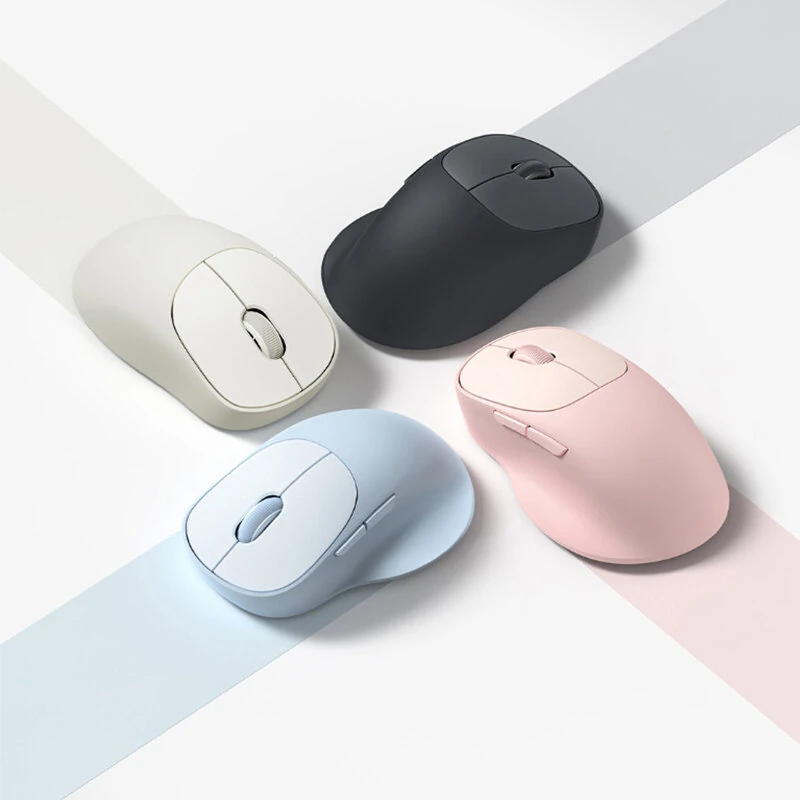 Xiaomi Wireless Mouse 3 Dual Mode Bluetooth 2.4GHz 1200DPI High Precision Sensor Ergonomics Silent Mouse Support Windows/macOS — view 3
