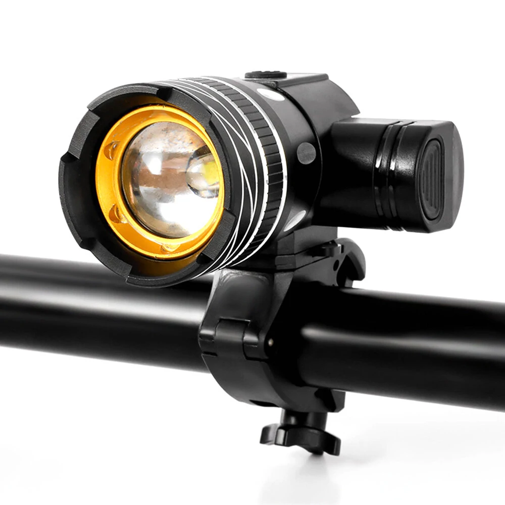 Xmund LED Bicycle Front Light USB Rechargeable Adjustable Bicycle Taillight Set MTB Mountain Cycling Flashlight Bike Accessories — Xmund