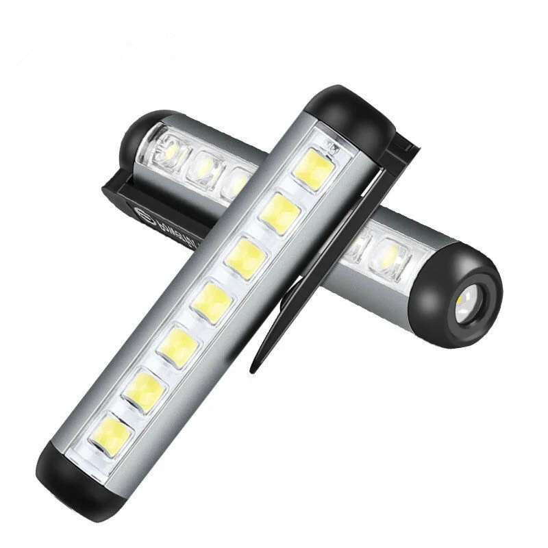 XMUND Portable LED Camping Light Mini Flashlight Set Handheld Pen Light Pocket Torch with High Lumens for Camping Fishing Hiking — Xmund