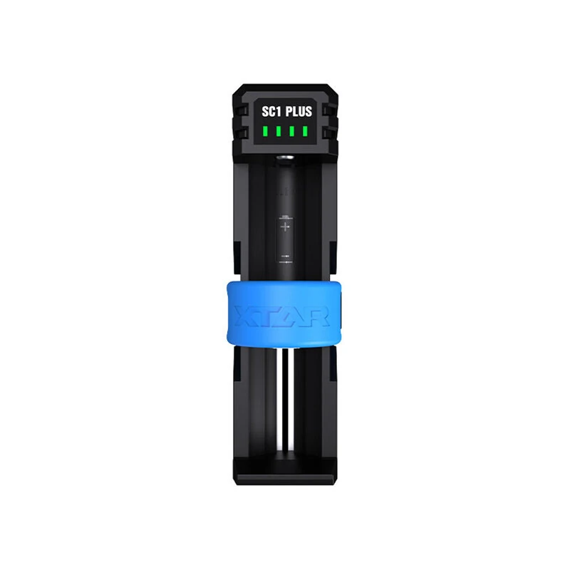XTAR SC1 PLUS Single-Slot Battery Charger QC PD USB C 3A Fast Charging 21700 26650 26800 18650 NiMH Batteries 10W Power Bank — view 7