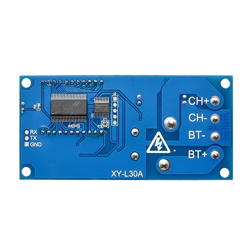 XY-L30A NC Battery Charging Control Module Digital 6-60V Voltage Regulator with LCD Display Overcharge Protection Auto Charge Control for Lead-acid Acting Batteries — view 5