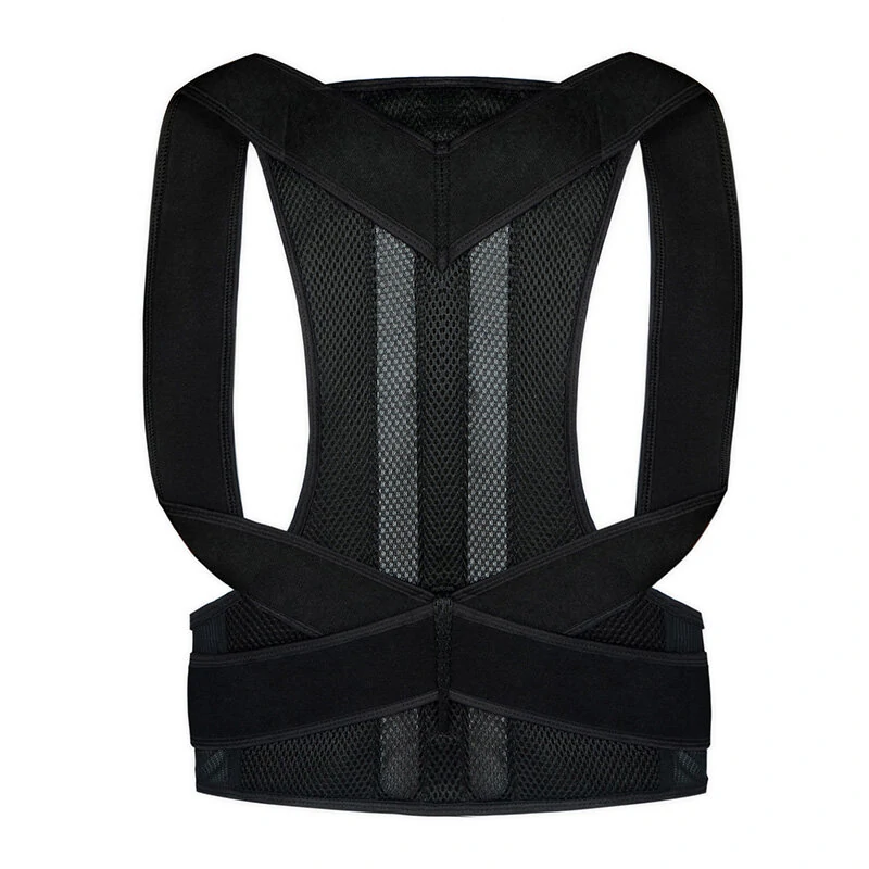 Y005 Adjustable Back Support Comfort Breathable Posture Shoulder Spine Corrector for Home Office Sport — view 6