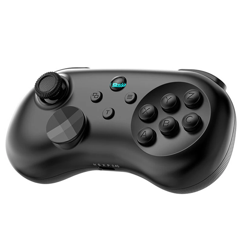 Y04 Fighting Game Controller 6 Buttons Layout Hall Effect Joystick Max 6000Hz Polling Rate Adjustable Keycaps for Switch PC Android