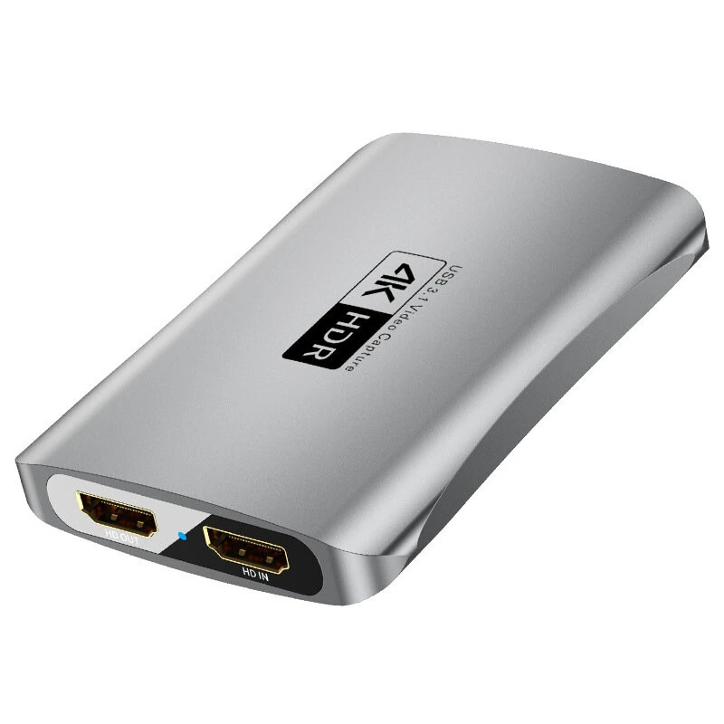 YUCUN YC-368 HD Video Capture Card 4K60HZ HDR 240Hz Loop Out with USB-C for PS5 Xbox Switch Game Streaming Recording