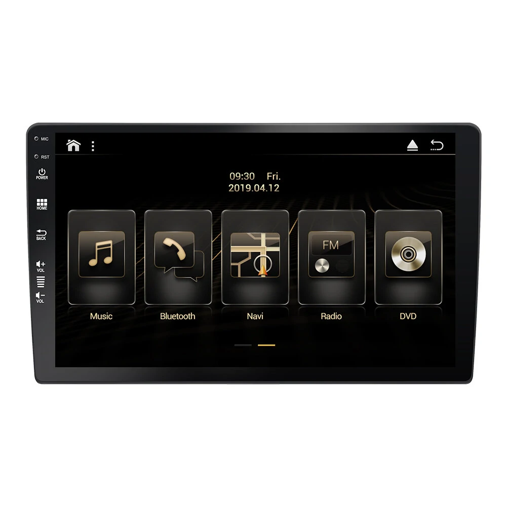 YUEHOO 9 Inch 2Din Car Central Control MP5 Player Touch Screen Panel Android 13 Operating System FM Stereo YH-D04 — view 3