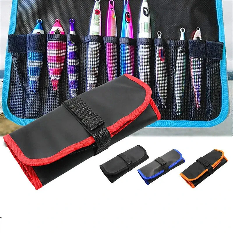 ZANLURE Waterproof Fishing Lure Bag 12 Slots Metal Jigs Sea Bait Lead Protector Case — ZANLURE
