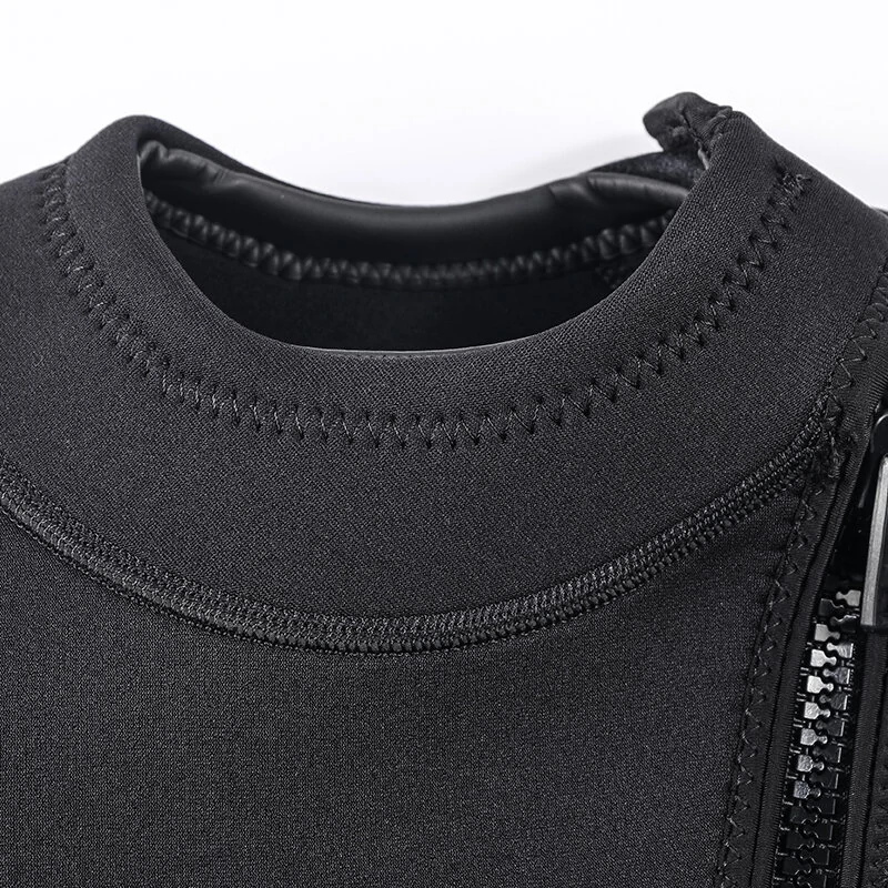 ZCCO 3mm Front Zipper Wetsuit  Neoprene Elastic Warm Swimming Surfing Snorkeling Long Sleeves Diving Suit Full Body Jumpsuit Water Sport Swimwear — view 5