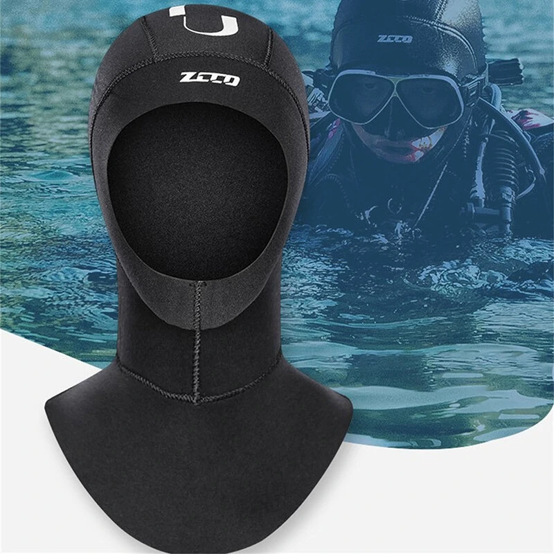 ZCCO Diving Head Cover 3mm Neoprene Hoods Surfing Snorkeling Winter Thermal Swimming Headgear for Men Women — ZCCO