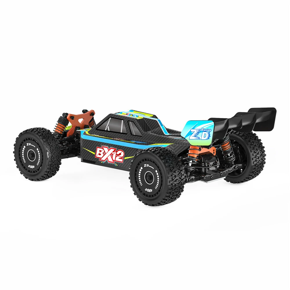 ZD Racing BX12 RTR 1/12 2.4G 4WD 70km/h 3S Brushless RC Car High Speed Racing Off-Road Truck Metal Chassis Gears Differential Vehicles Models Oil Filled Shocks Toys — view 9