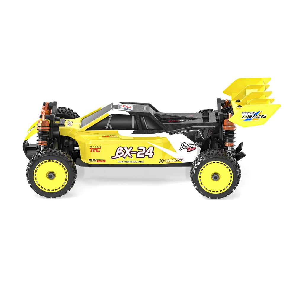 ZD Racing BX24 RTR 1/24 2.4G 4WD 38km/h Brushed Brushless RC Car Aluminum Alloy Chassis Metal Diffs Drive Shaft Oil Shock Off-Road Truck Vehicles Models Toys — view 3