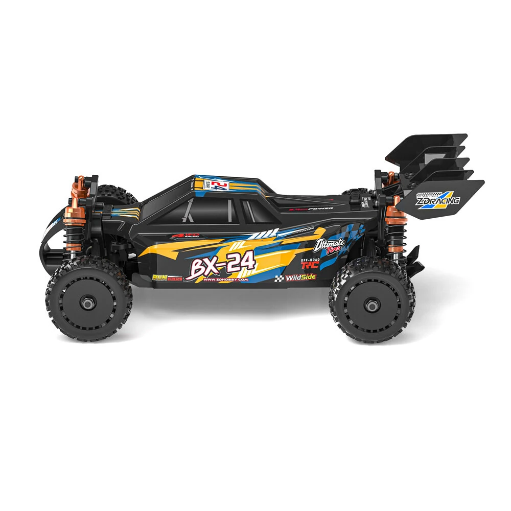 ZD Racing BX24 RTR 1/24 2.4G 4WD 38km/h Brushed Brushless RC Car Aluminum Alloy Chassis Metal Diffs Drive Shaft Oil Shock Off-Road Truck Vehicles Models Toys — view 8