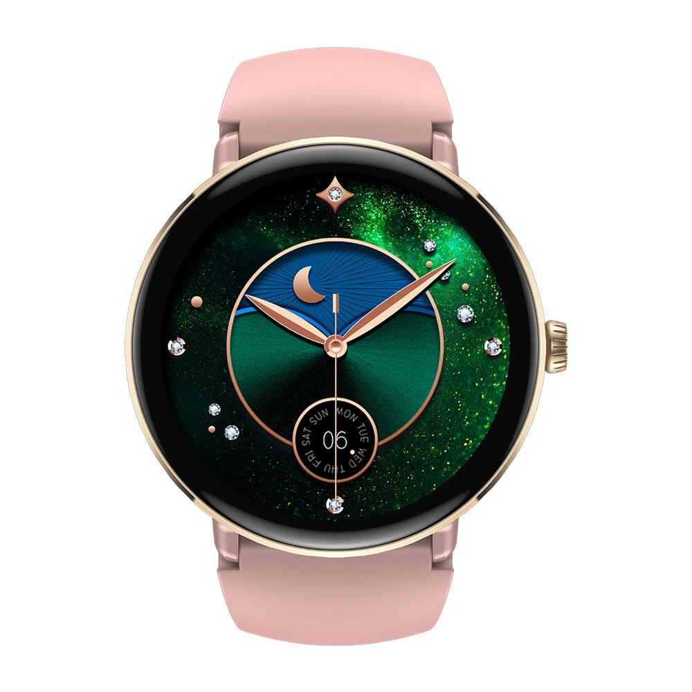 Zeblaze Lily 2 1.2inch AMOLED Display bluetooth Call Heart Rate Blood Pressure Blood Oxygen Monitor Sleep Monitoring Breathe Training Women's Health Multi-sport Modes IP68 Waterproof Smart Watch — view 5