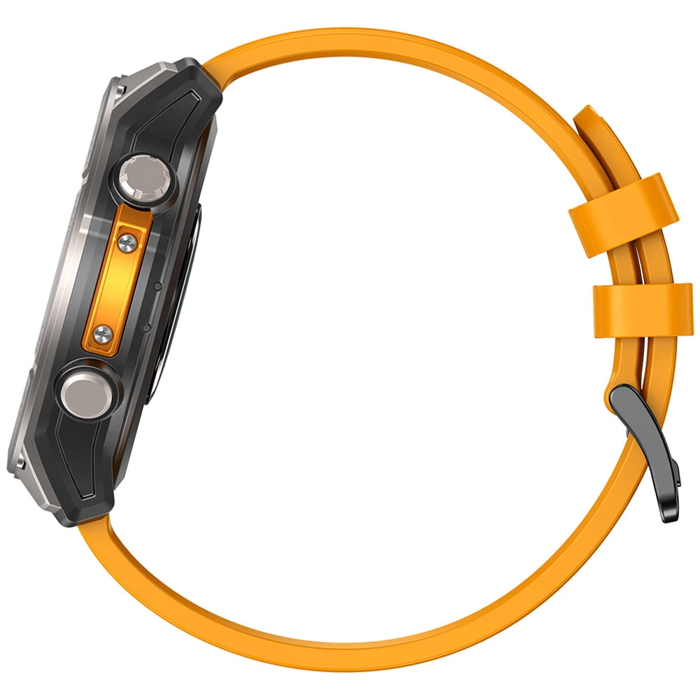 Zeblaze Stratos 4 1.43-inch AMOLED Display GPS 5ATM&IP69K Waterproof Built-in Compass&Barometric Altimeter Voice Assistant bluetooth Call Heart Rate SpO2 Monitor Sleep Monitoring Stress Detection Breathing Exercise Multi-sport Modes Smart Watch with Flash — view 10