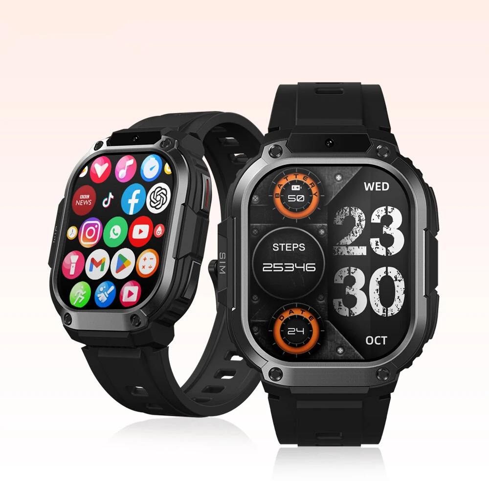 Zeblaze Thors SQ 4G GPS 2.13 inch AMOLED Google Play 2GB+16GB Front Camera Google Maps Android 8.1 Smart Watch Phone — view 2