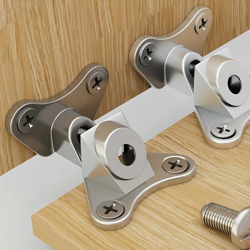 Zinc Alloy Corner Bracket L Shaped Support Connector 10 Pack Rust Resistant Heavy Duty Screws Included Furniture Hardware for Tables Chairs Shelves Cabinets — view 5