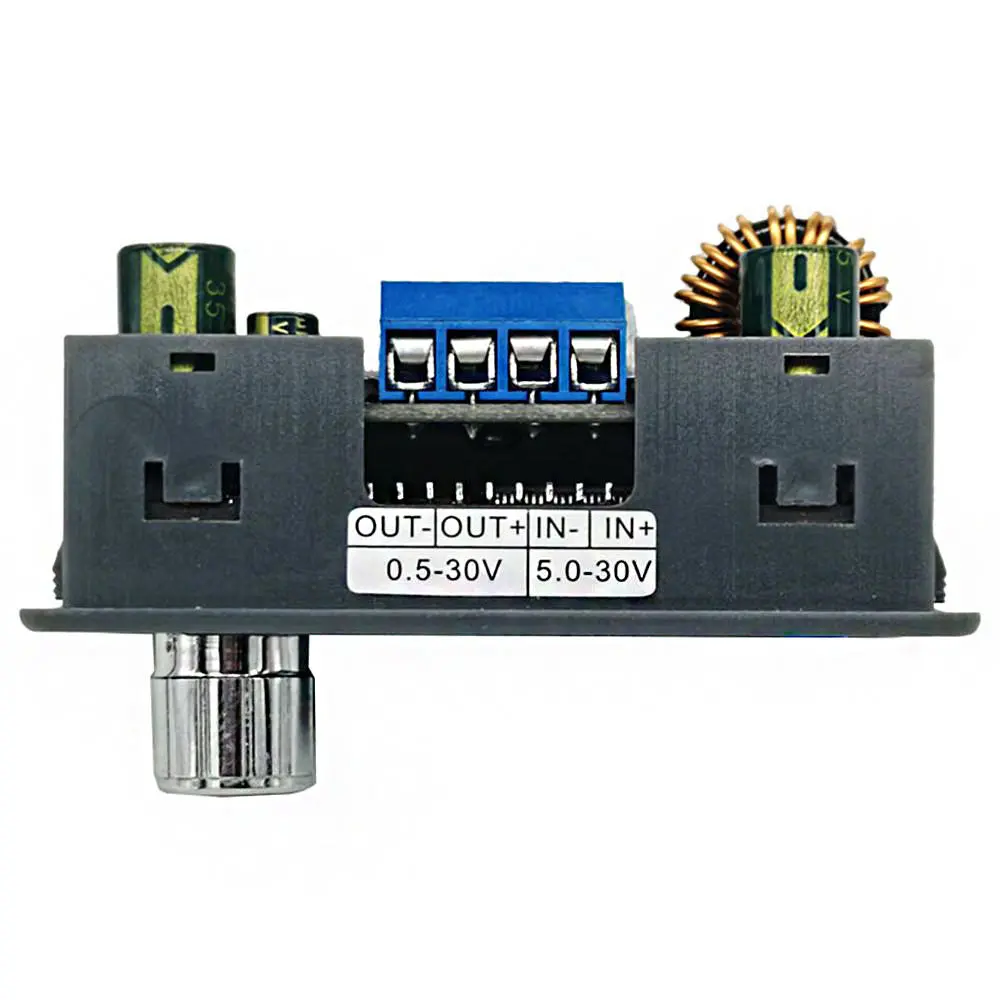 ZK-4KX CNC DC DC Buck Boost Converter CC CV 0.5-30V 4A Power Module Adjustable Regulated Power Supply for Solar Battery Charging — view 3