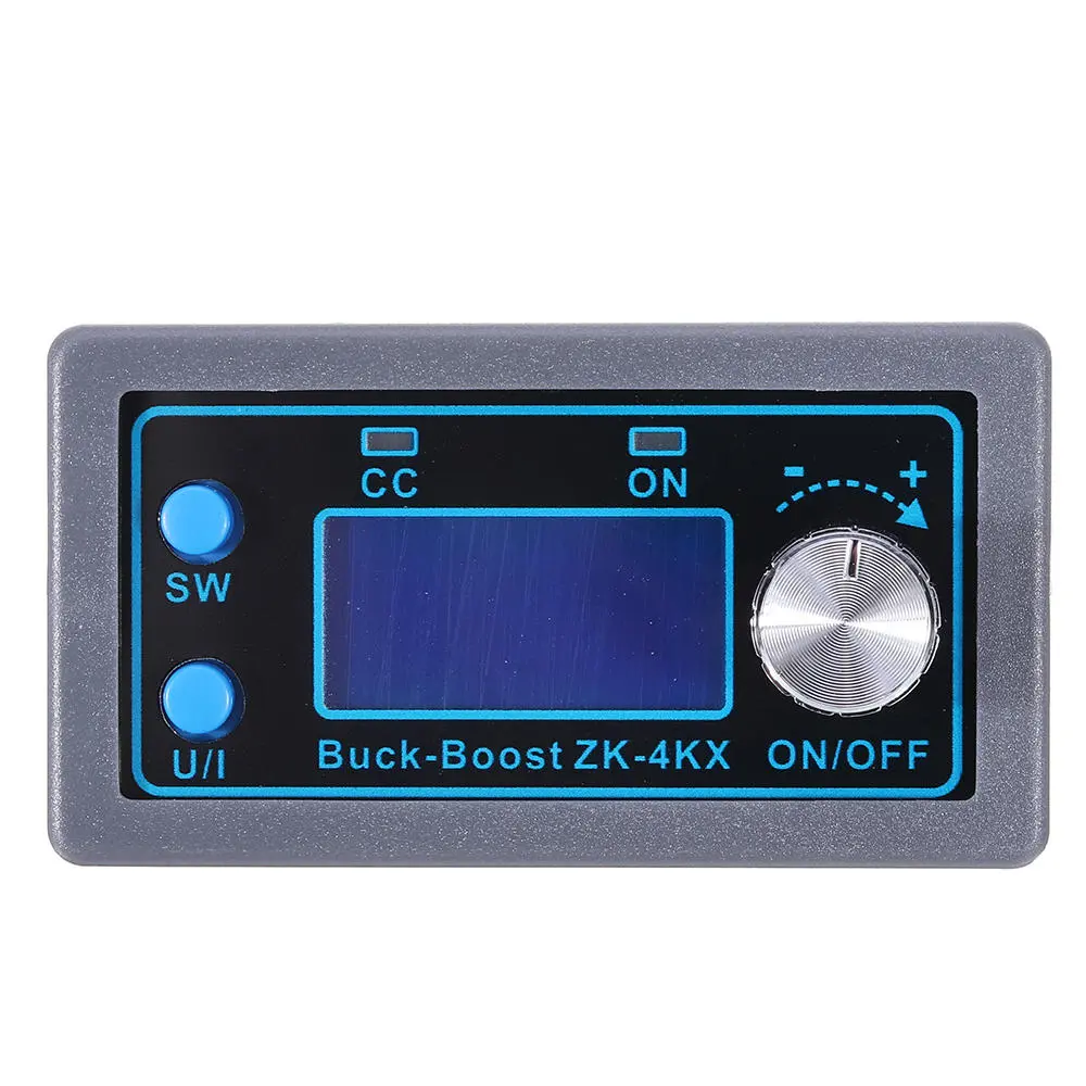 ZK-4KX CNC DC DC Buck Boost Converter CC CV 0.5-30V 4A Power Module Adjustable Regulated Power Supply for Solar Battery Charging — view 4