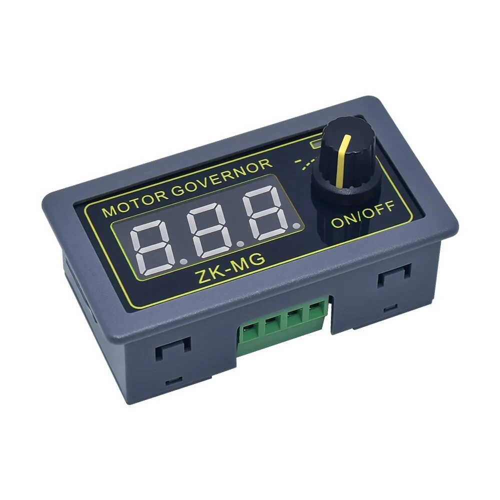 ZK-MG DC 5-30V 12V 24V 5A DC Motor Controller PWM Adjustable Speed Digital Display Encoder Duty Ratio Frequency MAX 15A — view 4
