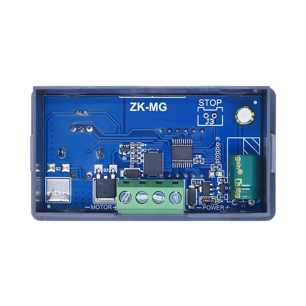 ZK-MG DC 5-30V 12V 24V 5A DC Motor Controller PWM Adjustable Speed Digital Display Encoder Duty Ratio Frequency MAX 15A — view 6