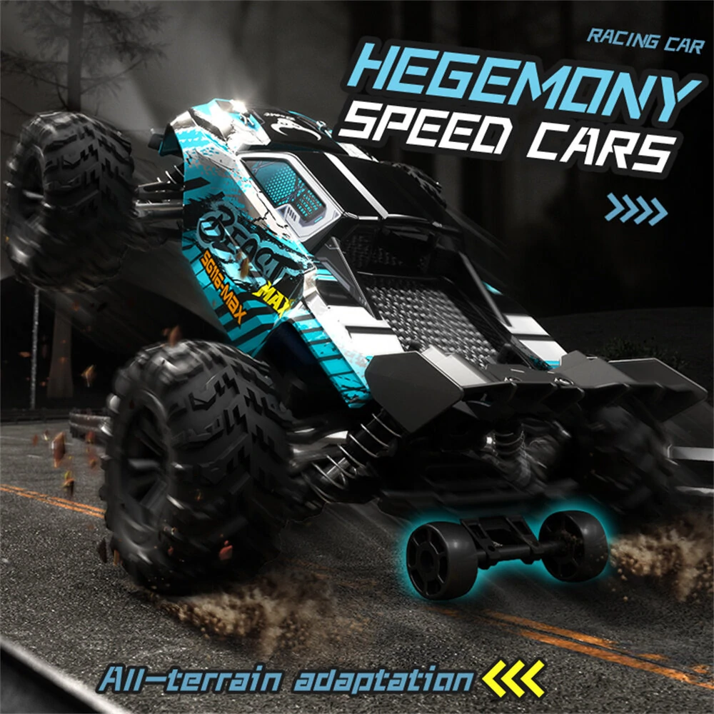 ZLL SG116 PRO/MAX 1/16 2.4G 4WD 80km/h Brushed/Brushless RC Car LED Light Off-Road Climbing Truck High Speed Full Proportional Vehicles Model RTR Toys — view 8