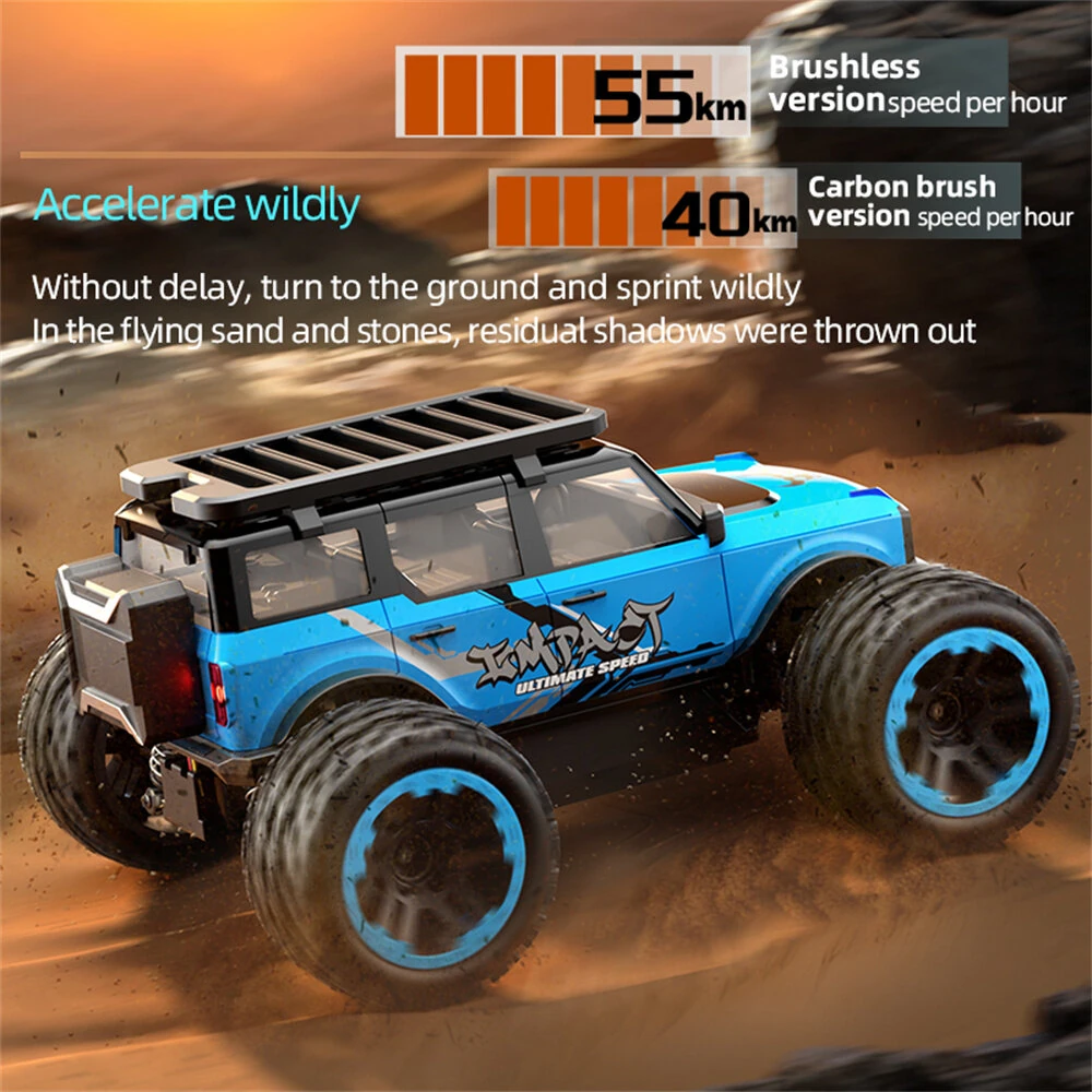 ZLL SG201 PRO/MAX RTR 1/20 2.4G 4WD 40km/h 55km/h Brushed/Brushless RC Car Off-Road Truck LED Lights Metal Drive Shafts Full Proportional Vehicles Models Toys — view 10