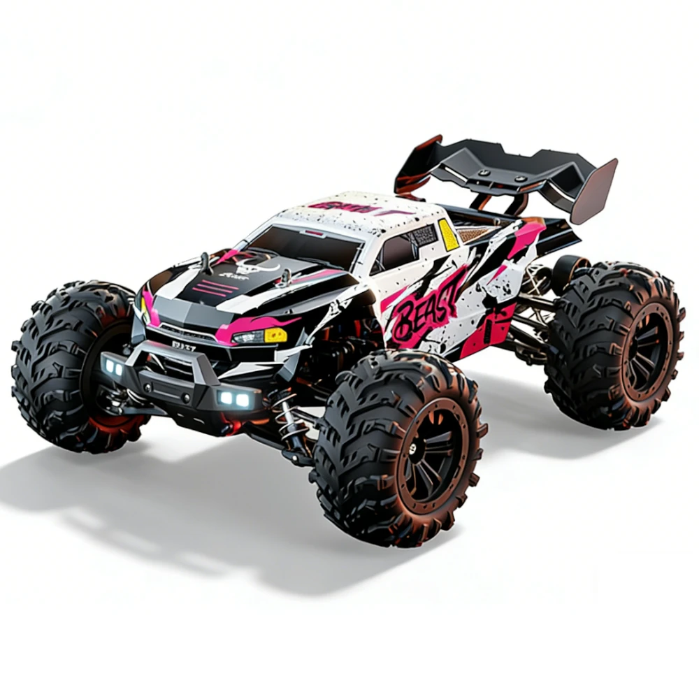 ZLL SG618 MAX RTR 1/16 2.4G 4WD 80km/h Brushless RC Car LED Light Off-Road Climbing Truck High Speed Full Proportional Control Metal Differential Drive Shaft Vehicles Model Toys