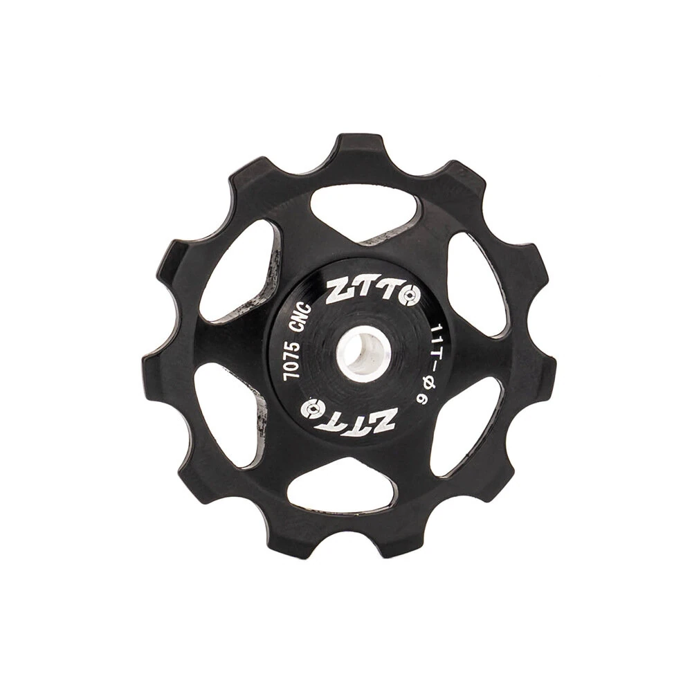 ZTTO 11T MTB Road Bicycle Rear Derailleur Jockеy Wheel Aluminum Alloy CNC Bearing Pulley Bike Guide Roller Idler 4mm 5mm 6mm — view 4