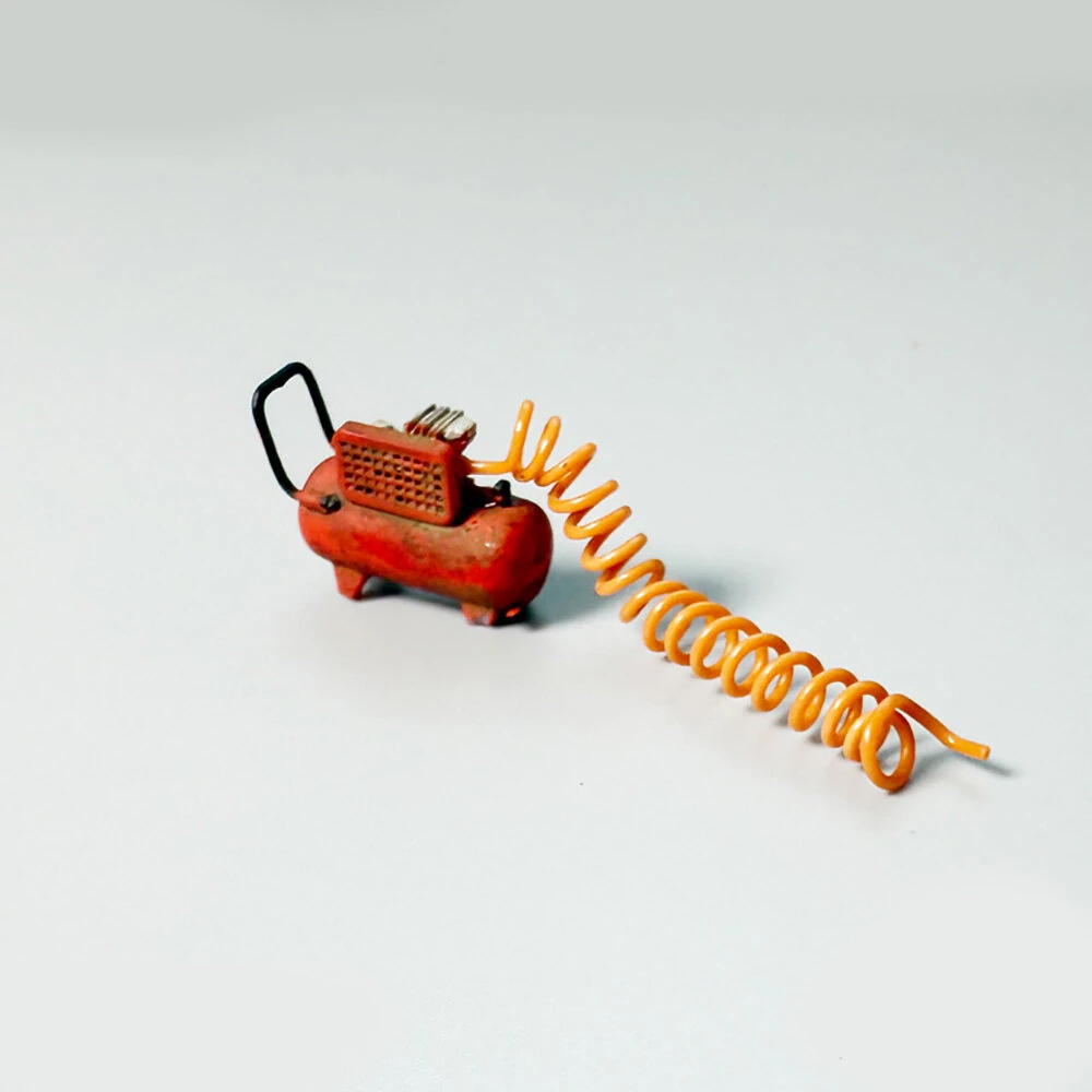 ZWZ Model 1/64 RC Car Parts Miniature Models Of Auto Repair Shop Tools 3D Printing Resin Decoration — view 4