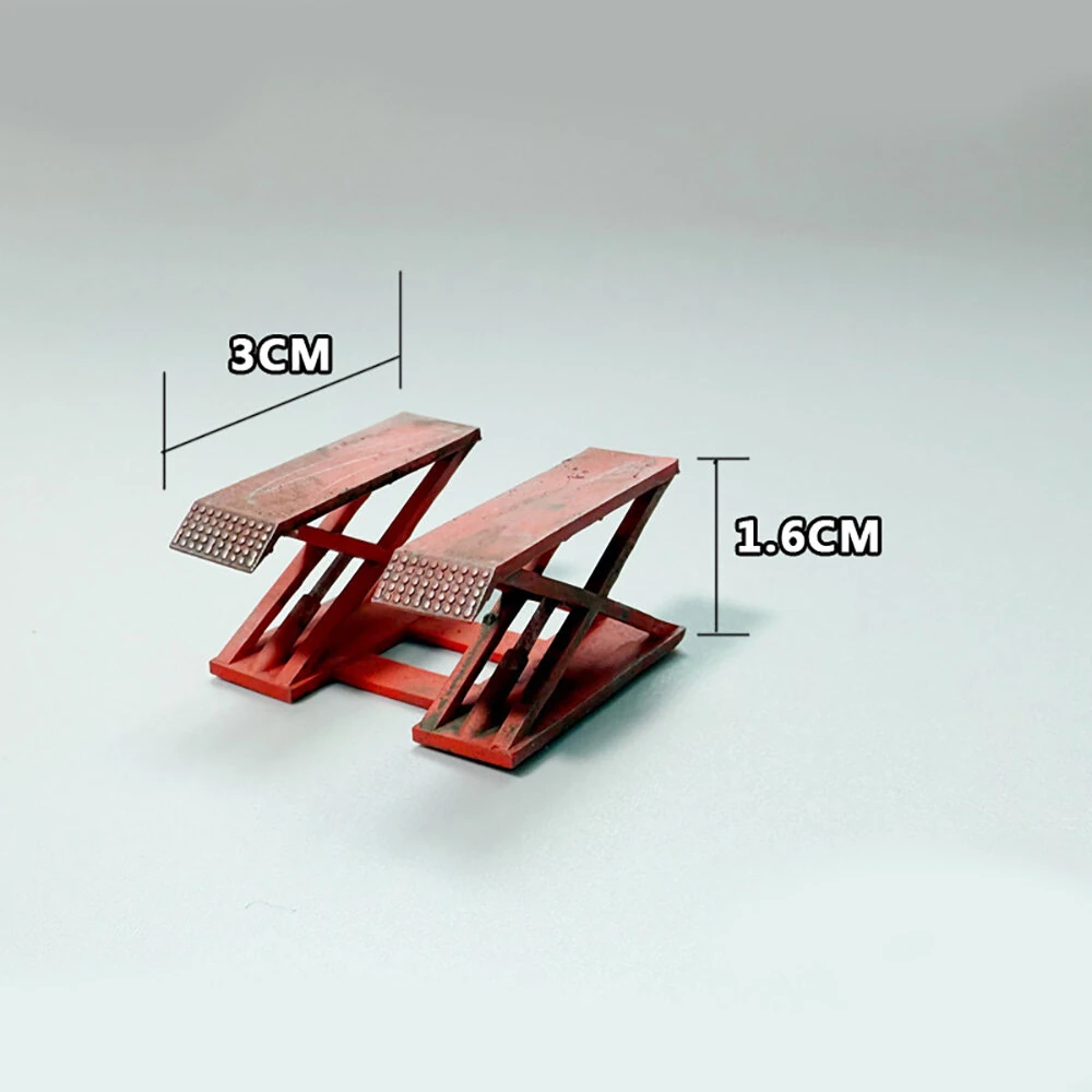 ZWZ Model 1/64 RC Car Parts Miniature Models Of Auto Repair Shop Tools 3D Printing Resin Decoration — view 6
